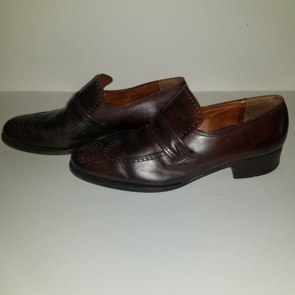 Bally Moulins Norton Wingtip Loafers Men's Shoes - Picture 3 of 8